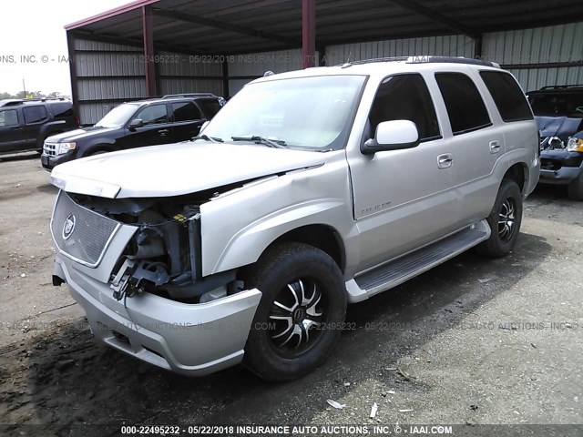 1GYEK63N75R191729 - 2005 CADILLAC ESCALADE LUXURY SILVER photo 2