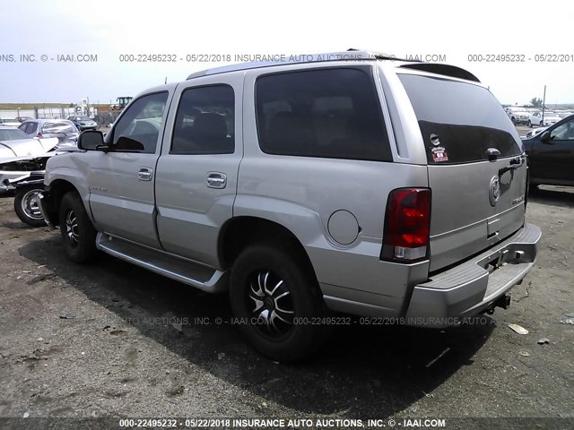 1GYEK63N75R191729 - 2005 CADILLAC ESCALADE LUXURY ვერცხლისფერი ფოტო 3