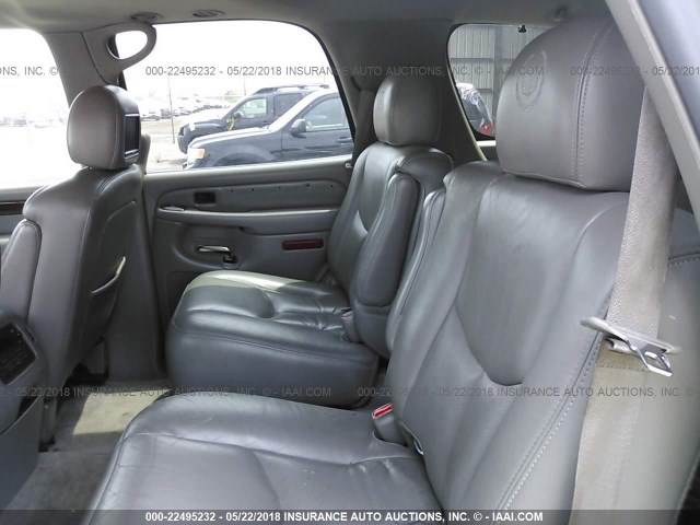 1GYEK63N75R191729 - 2005 CADILLAC ESCALADE LUXURY ვერცხლისფერი ფოტო 8