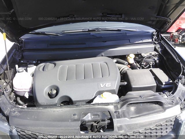 3C4PDDEG6JT159156 - 2018 DODGE JOURNEY GT BLACK photo 10