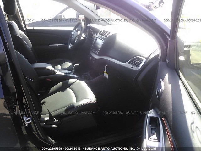 3C4PDDEG6JT159156 - 2018 DODGE JOURNEY GT BLACK photo 5