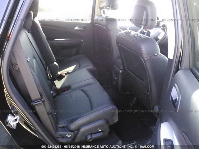 3C4PDDEG6JT159156 - 2018 DODGE JOURNEY GT BLACK photo 8