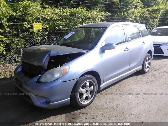 2T1LR32EX6C560572 - 2006 TOYOTA COROLLA MATRIX XR Light Blue photo 2