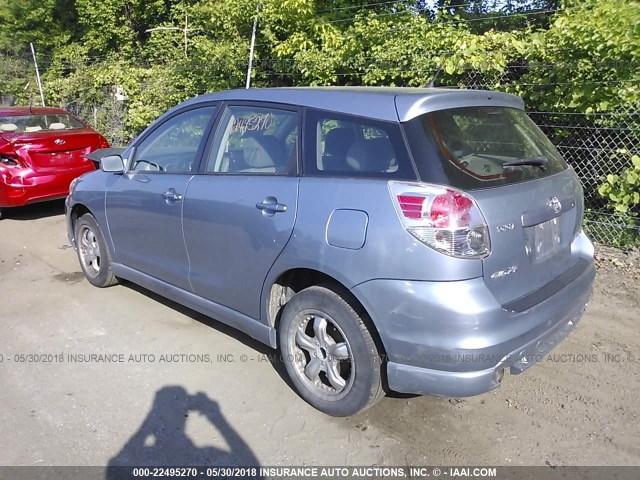 2T1LR32EX6C560572 - 2006 TOYOTA COROLLA MATRIX XR Light Blue photo 3