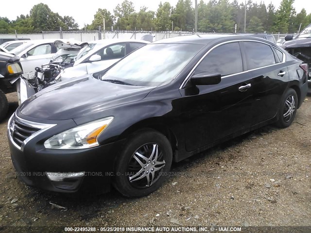 1N4AL3AP5DC106463 - 2013 NISSAN ALTIMA 2.5/S/SV/SL BLACK photo 2