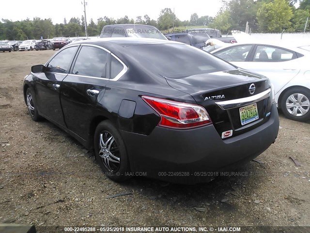 1N4AL3AP5DC106463 - 2013 NISSAN ALTIMA 2.5/S/SV/SL BLACK photo 3