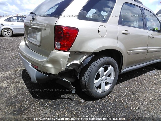 2CKDL33F886045936 - 2008 PONTIAC TORRENT BROWN photo 6