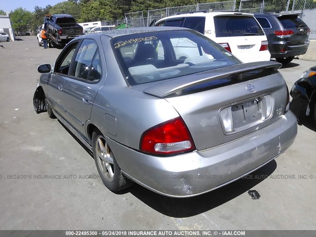 3N1BB51A31L003506 - 2001 NISSAN SENTRA SE TAN photo 3