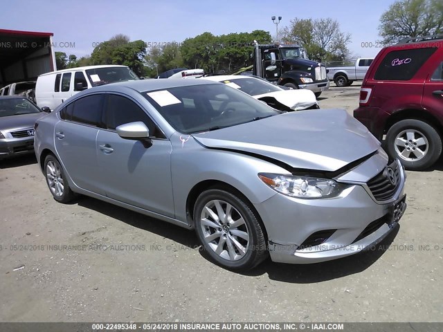 JM1GJ1U52G1412318 - 2016 MAZDA 6 SPORT ვერცხლისფერი ფოტო 1