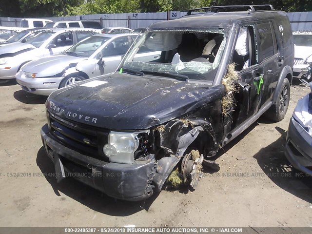 SALAE25456A402315 - 2006 LAND ROVER LR3 SE BLACK photo 2