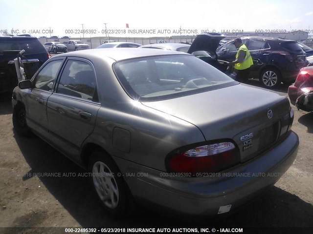 1YVGF22C3Y5140052 - 2000 MAZDA 626 ES/LX GOLD photo 3