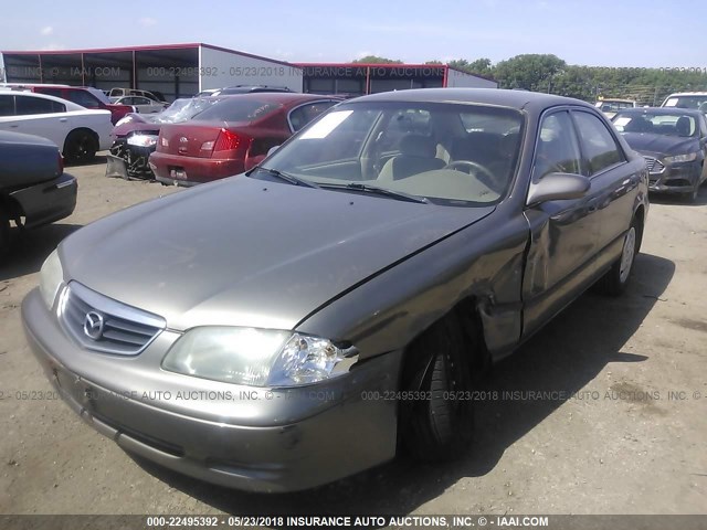 1YVGF22C3Y5140052 - 2000 MAZDA 626 ES/LX GOLD photo 6