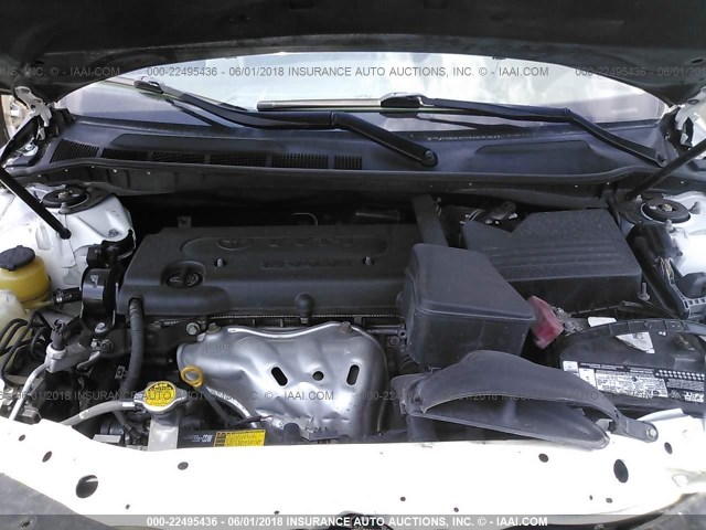 4T1BE46K09U859293 - 2009 TOYOTA CAMRY SE/LE/XLE 白色 照片 10