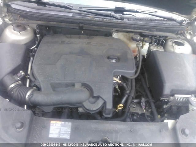 1G1ZE5E00CF196143 - 2012 CHEVROLET MALIBU LTZ 金色 照片 10