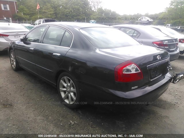 JNKBF01A02M007524 - 2002 INFINITI Q45 BLACK photo 3