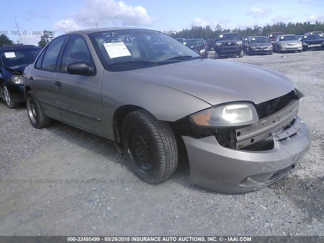 1G1JF54F757177926 - 2005 CHEVROLET CAVALIER LS Champagne photo 1