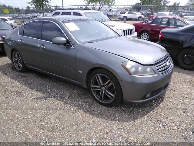 JNKBY01E16M205869 - 2006 INFINITI M45 SPORT GRAY photo 1