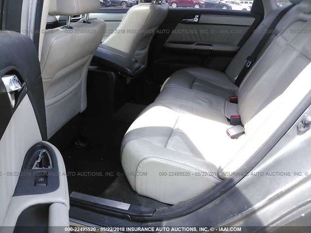 JNKBY01E16M205869 - 2006 INFINITI M45 SPORT GRAY photo 8