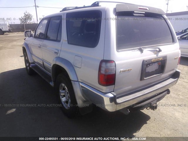 JT3HN87R2V0078671 - 1997 TOYOTA 4RUNNER LIMITED SILVER photo 3