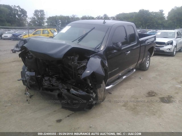 1GCEK39089Z140293 - 2009 CHEVROLET SILVERADO K1500 LTZ BLACK photo 2