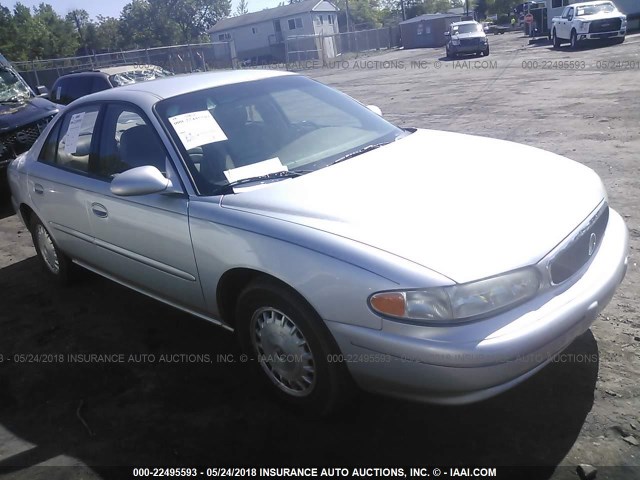 2G4WS52J231255762 - 2003 BUICK CENTURY CUSTOM SILVER photo 1