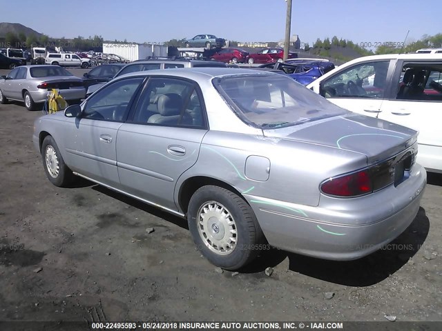 2G4WS52J231255762 - 2003 BUICK CENTURY CUSTOM SILVER photo 3