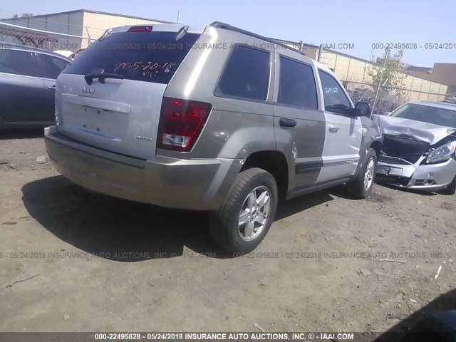 1J4GR48K25C719820 - 2005 JEEP GRAND CHEROKEE LAREDO/COLUMBIA/FREEDOM 棕色 照片 4