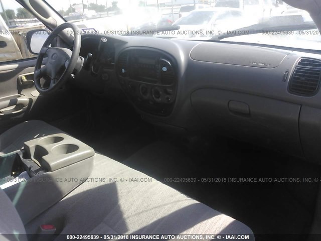 5TBRN34161S145421 - 2001 TOYOTA TUNDRA ACCESS CAB SR5 WHITE photo 5