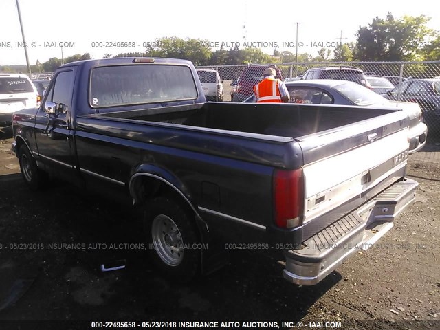 1FTEF15N0RNB47109 - 1994 FORD F150 Navy photo 3