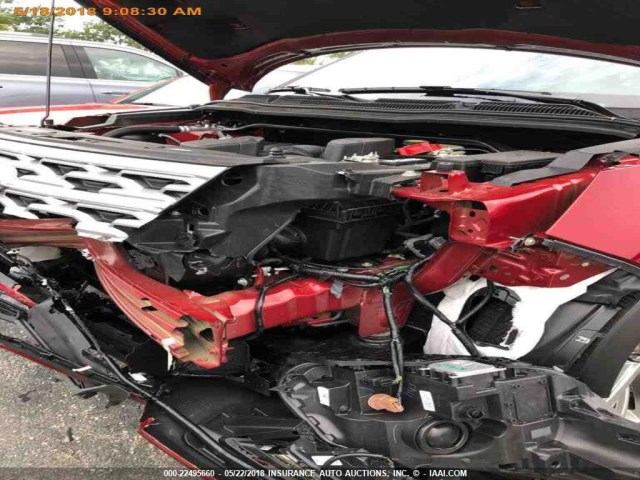 1FM5K7F85JGA27494 - 2018 FORD EXPLORER LIMITED 红色 照片 11