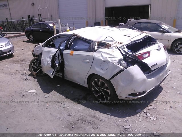 JTNKARJE9GJ506365 - 2016 TOYOTA SCION IM WHITE photo 3