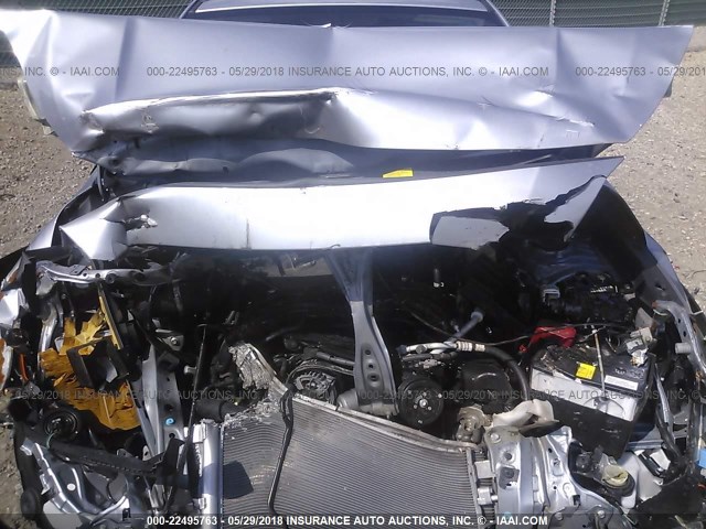 JF2GTABC7JH254635 - 2018 SUBARU CROSSTREK PREMIUM GRAY photo 10