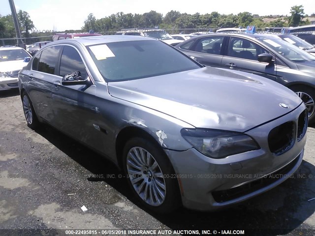 WBAKC8C56CC437376 - 2012 BMW 750 LXI GRAY photo 1