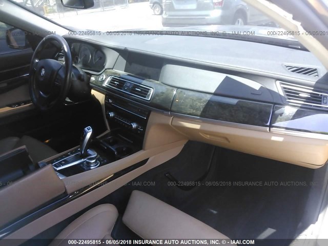 WBAKC8C56CC437376 - 2012 BMW 750 LXI GRAY photo 5