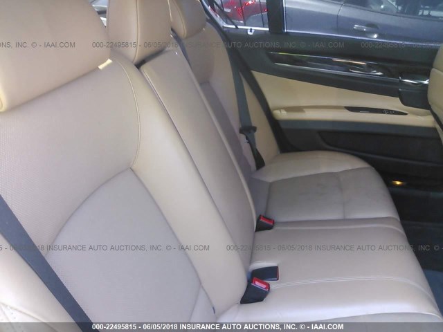 WBAKC8C56CC437376 - 2012 BMW 750 LXI GRAY photo 8