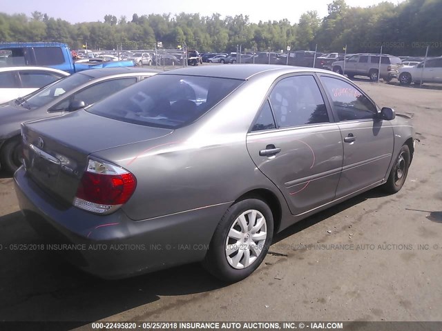4T1BE32K66U732656 - 2006 TOYOTA CAMRY LE/XLE/SE ნაცრისფერი ფოტო 4