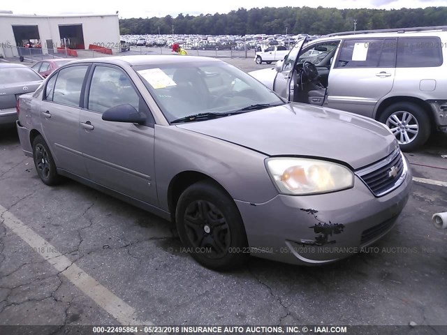 1G1ZS58F27F181464 - 2007 CHEVROLET MALIBU LS 棕色 照片 1