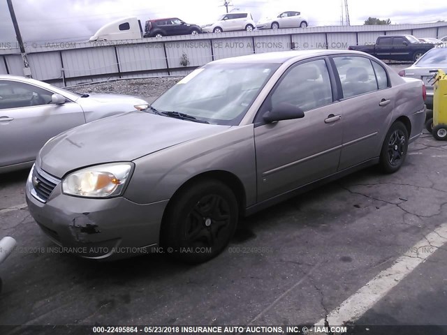 1G1ZS58F27F181464 - 2007 CHEVROLET MALIBU LS 棕色 照片 2
