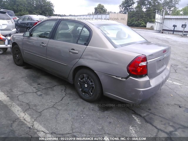 1G1ZS58F27F181464 - 2007 CHEVROLET MALIBU LS 棕色 照片 3