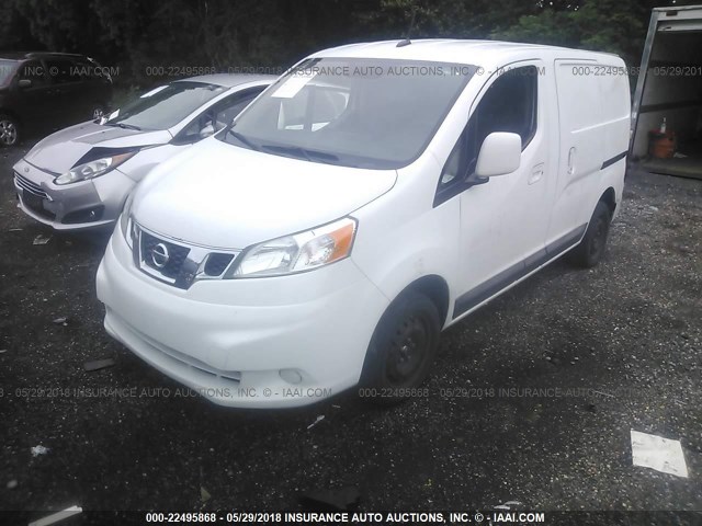 3N6CM0KN7DK694210 - 2013 NISSAN NV200 2.5S/2.5SV WHITE photo 2