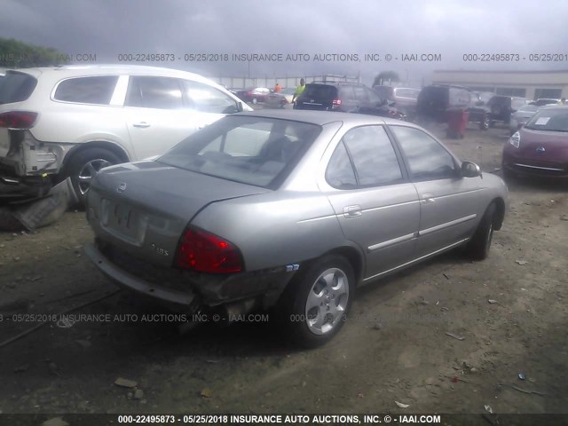 3N1CB51D16L610607 - 2006 NISSAN SENTRA 1.8/1.8S SILVER photo 4