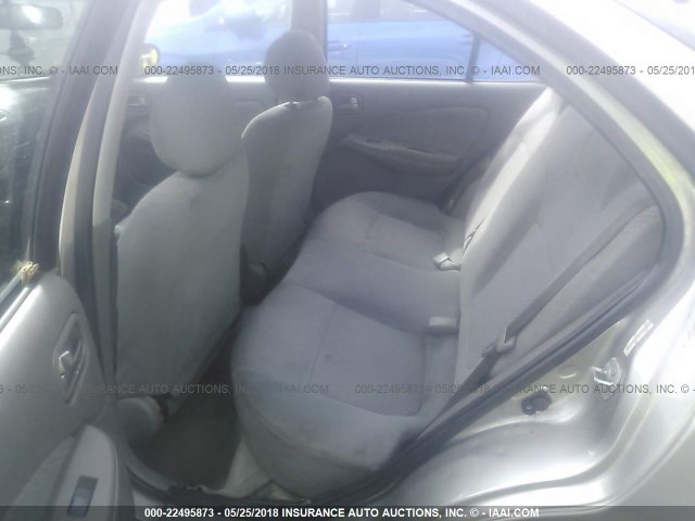 3N1CB51D16L610607 - 2006 NISSAN SENTRA 1.8/1.8S SILVER photo 8