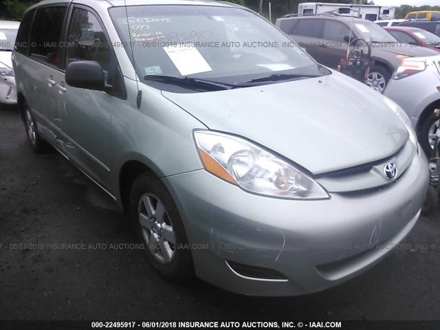 5TDKK4CC7AS300018 - 2010 TOYOTA SIENNA CE/LE GREEN photo 1