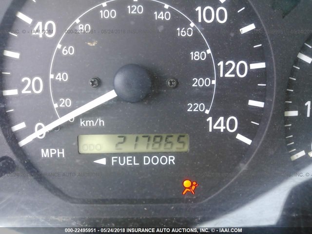 JT2BF28K3Y0258624 - 2000 TOYOTA CAMRY LE/XLE შავი ფოტო 7