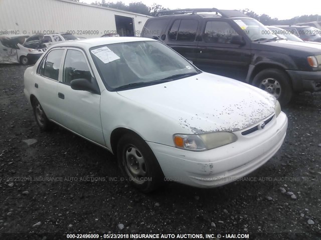 1NXBR12E5YZ365111 - 2000 TOYOTA COROLLA VE/CE/LE 白色 照片 1