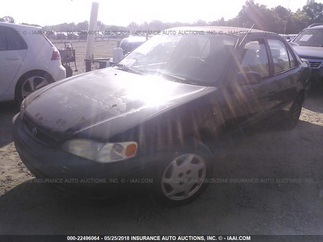 2T1BR12EXXC203958 - 1999 TOYOTA COROLLA VE/CE/LE 绿色 照片 2