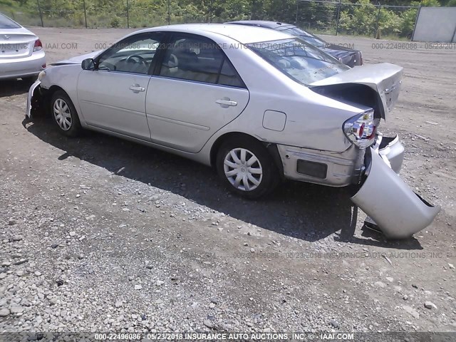 4T1BE32K76U114665 - 2006 TOYOTA CAMRY LE/XLE/SE ვერცხლისფერი ფოტო 3