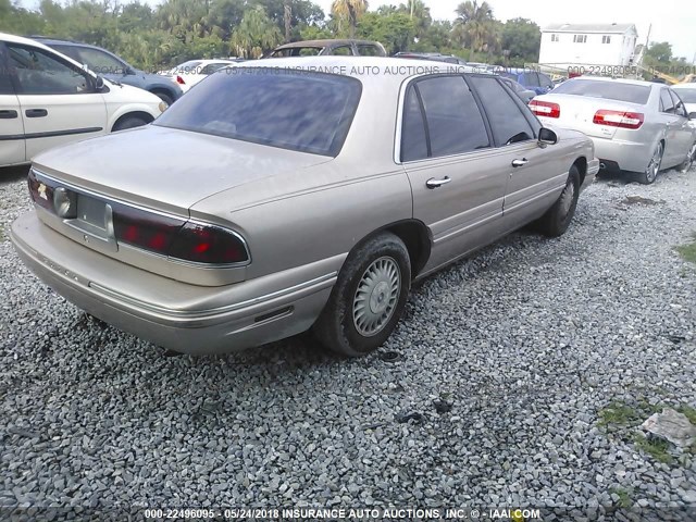 1G4HR52K2WH505242 - 1998 BUICK LESABRE LIMITED GOLD photo 4