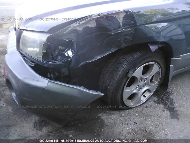 JF1SG65664H762511 - 2004 SUBARU FORESTER 2.5XS Зеленый фото 6