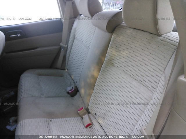 JF1SG65664H762511 - 2004 SUBARU FORESTER 2.5XS Зеленый фото 8